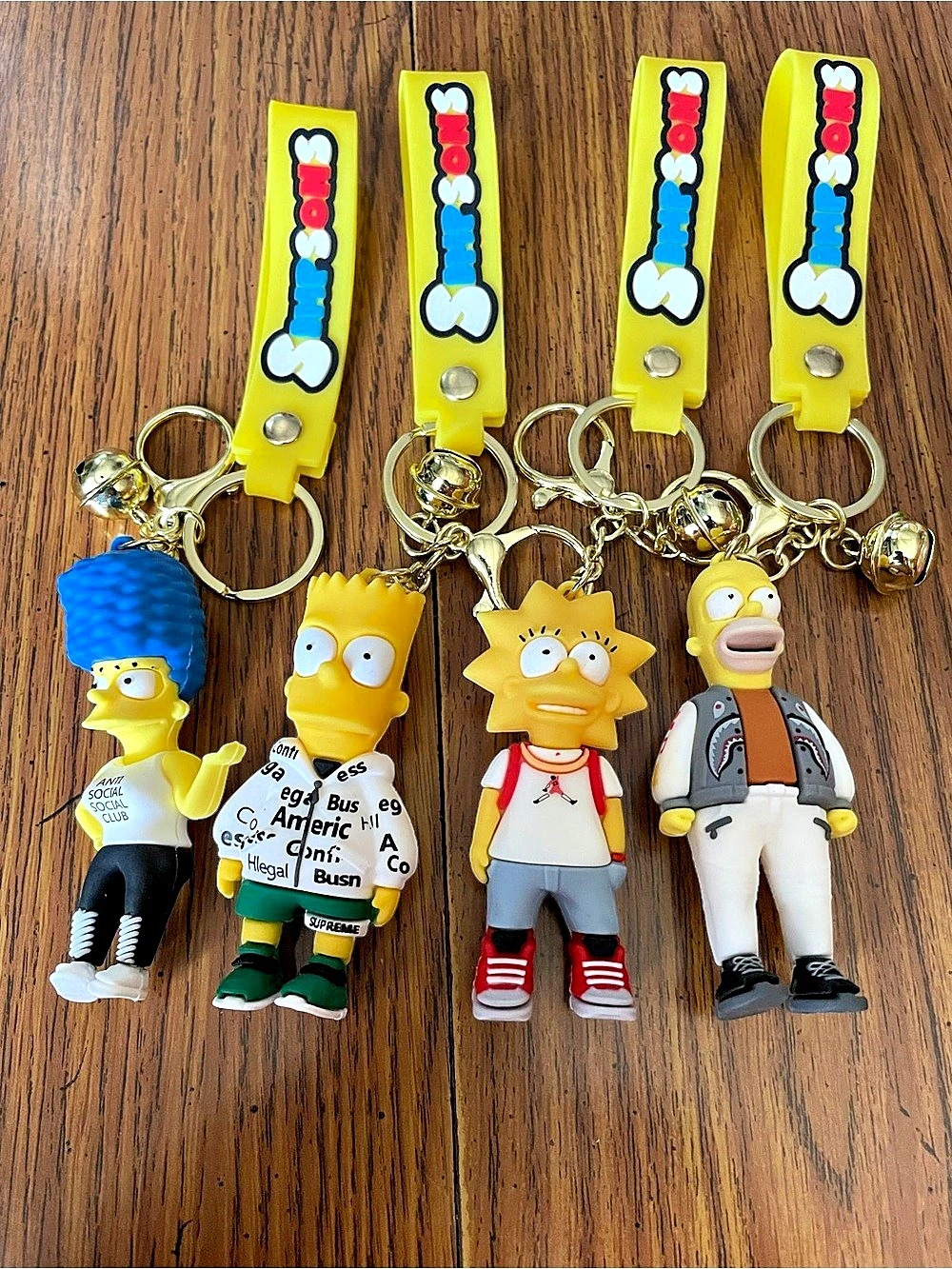 Character Keychain Set of 4!